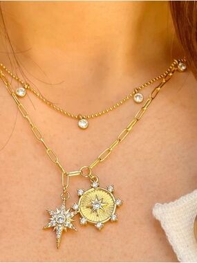 Jennifer Miller Jewelry Sun & Star Charm